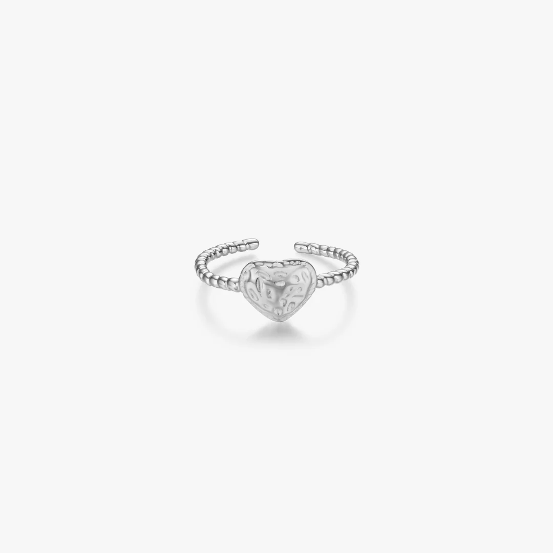 Kiri Adjustable Heart Ring - Image 5