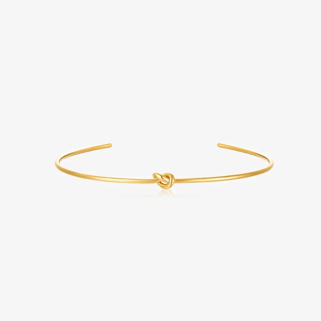 Knot Cuff Bracelet (Greek Inspired Collection) - Image 3