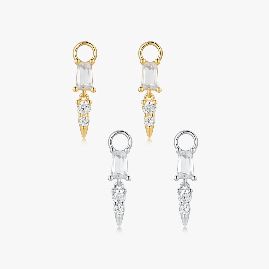 Lucia Hoop Charms