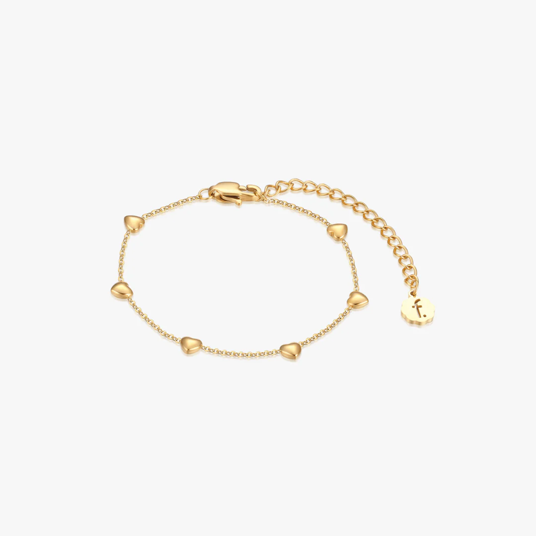Lyla Mini Heart Bracelet - Image 5