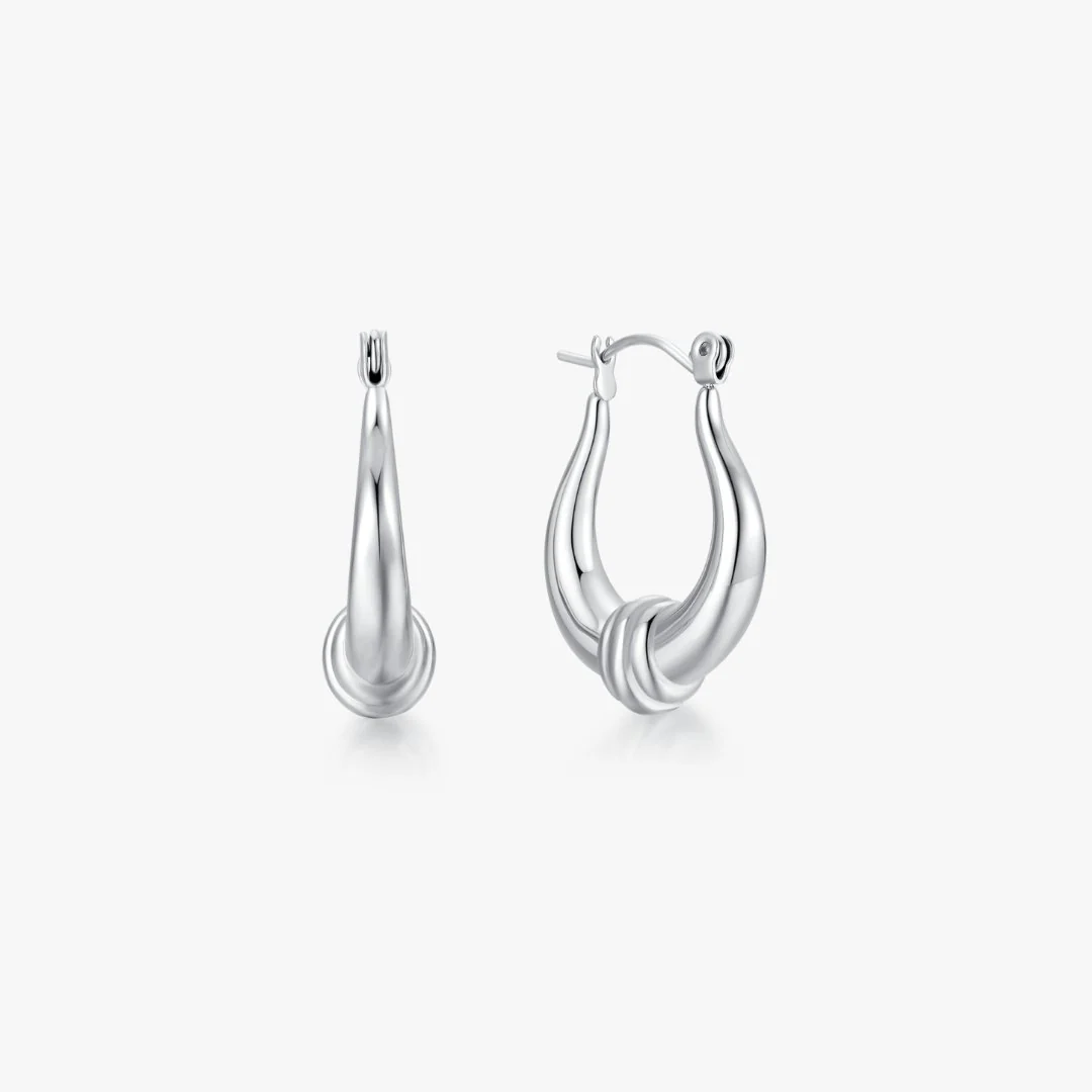 Lyre Hoops (Greek Inspired Collection) - Image 7