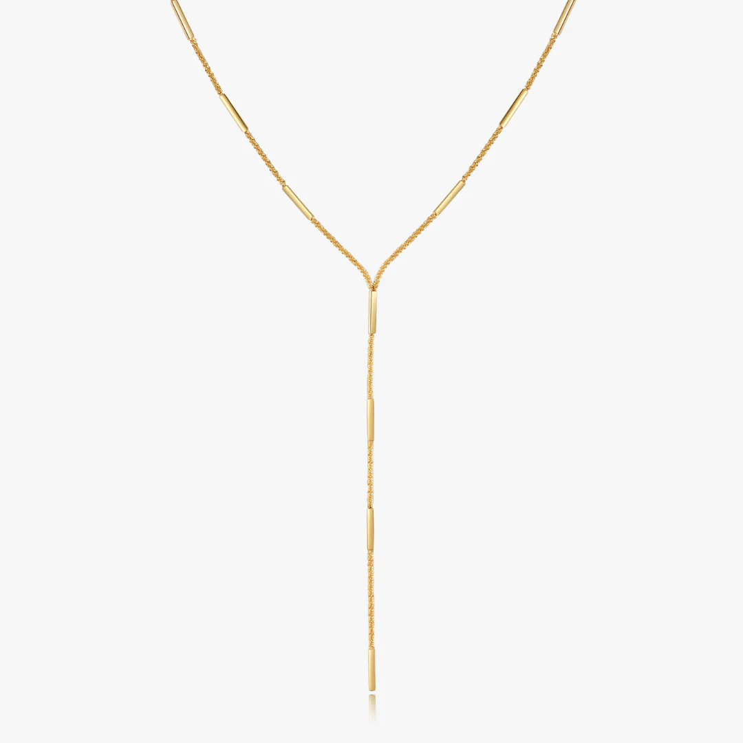 Maia Lariat Chain Necklace - Image 4