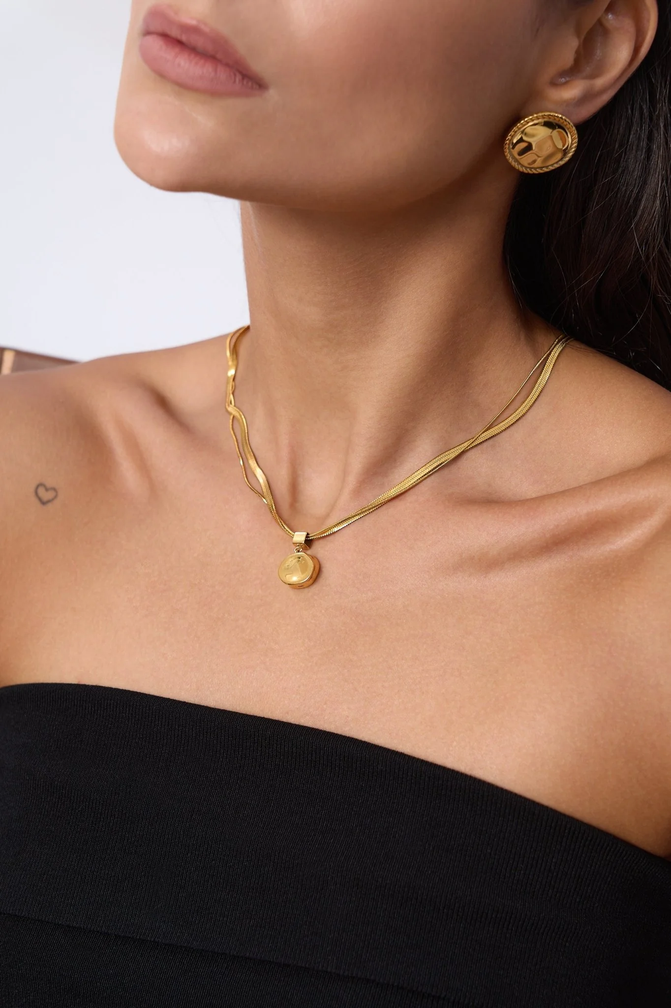 Maren Molten Drop Necklace - Image 3