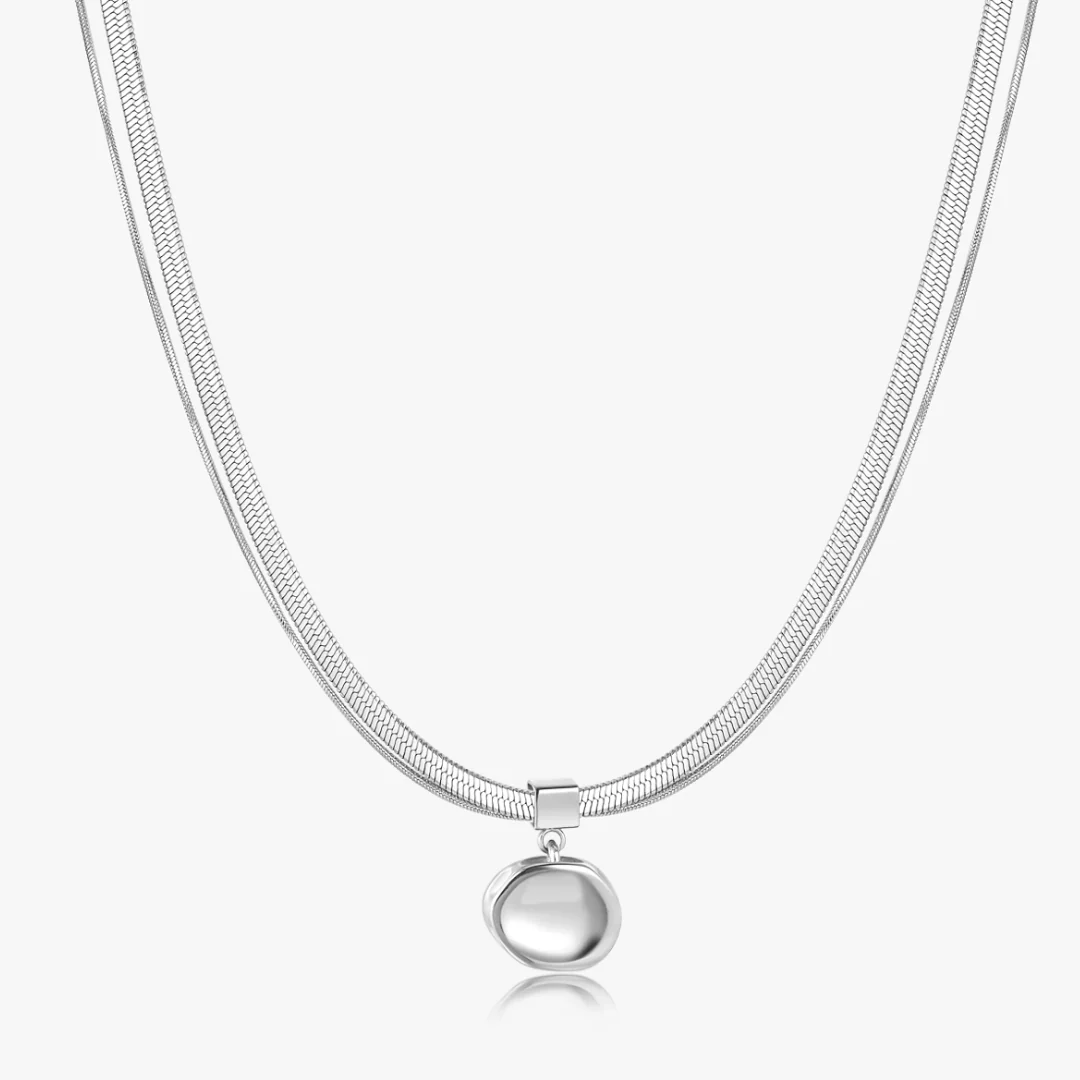 Maren Molten Drop Necklace - Image 5