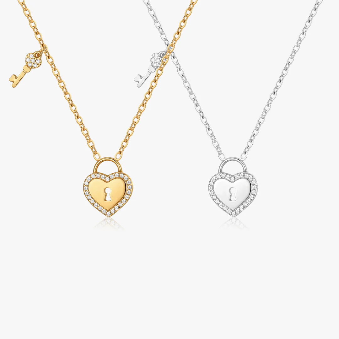 Margot Lock And Key Necklace