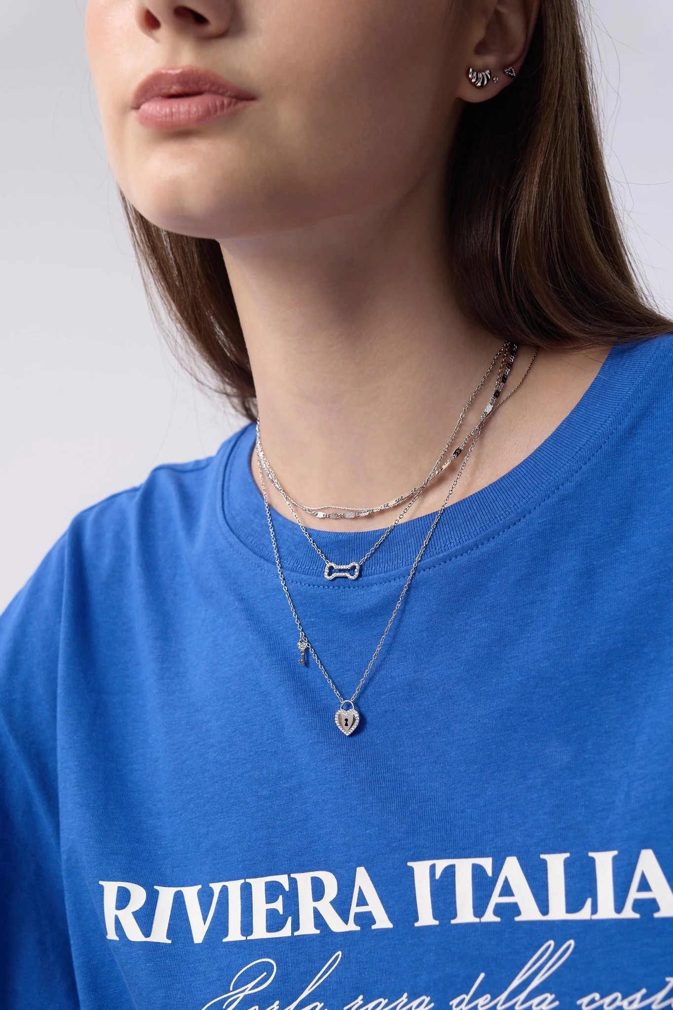 Margot Lock And Key Necklace - Image 2