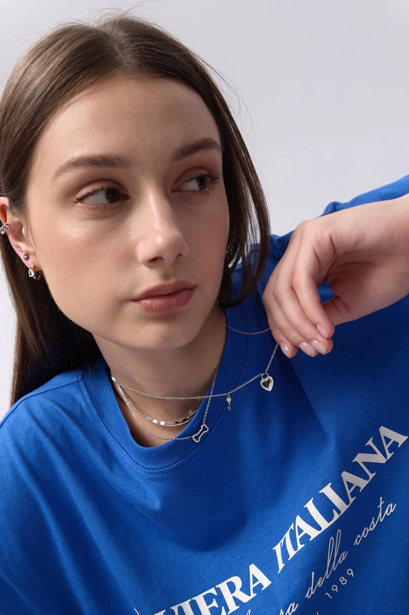 Margot Lock And Key Necklace - Image 4