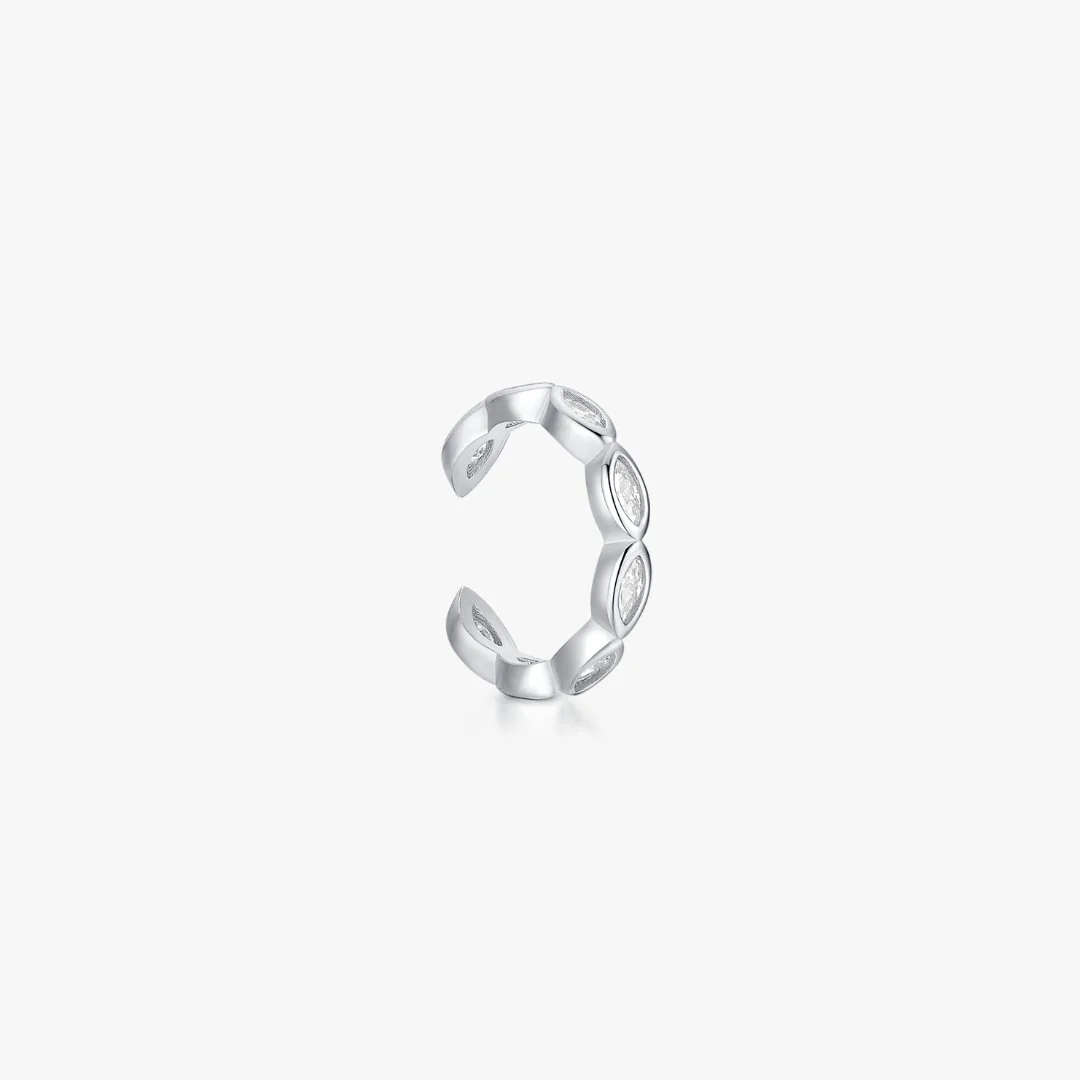 Marquise Gem Cuff - Image 4