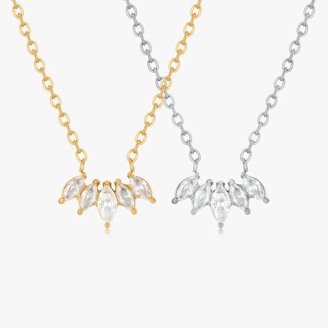 Marquise Gem Necklace