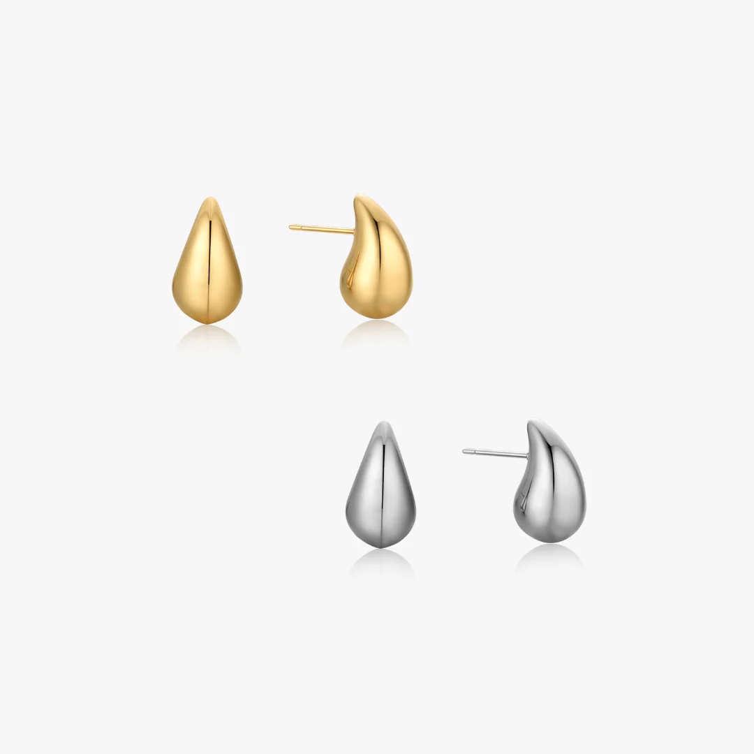 Mini Tear Drop Hoops
