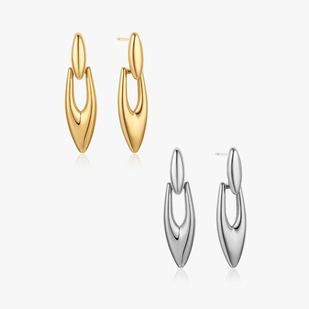 Nyla Tapered Drop Earrings