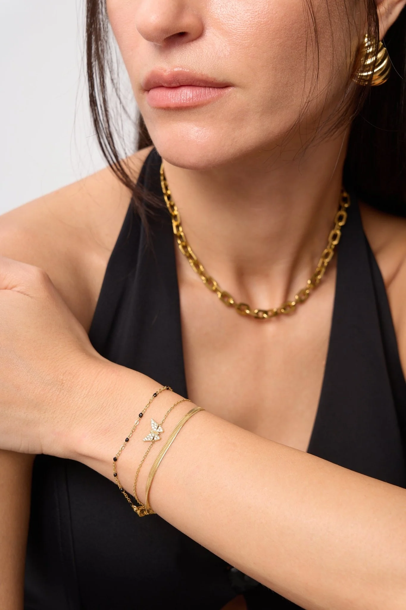 Pave Butterfly Bracelet - Image 2