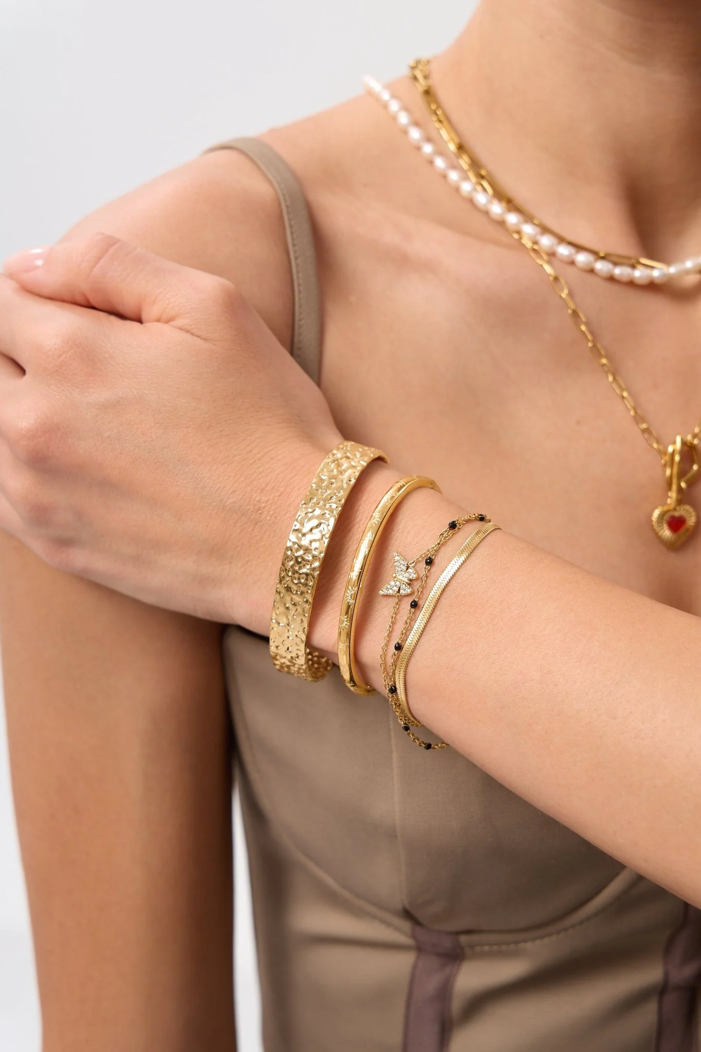 Pave Butterfly Bracelet - Image 4