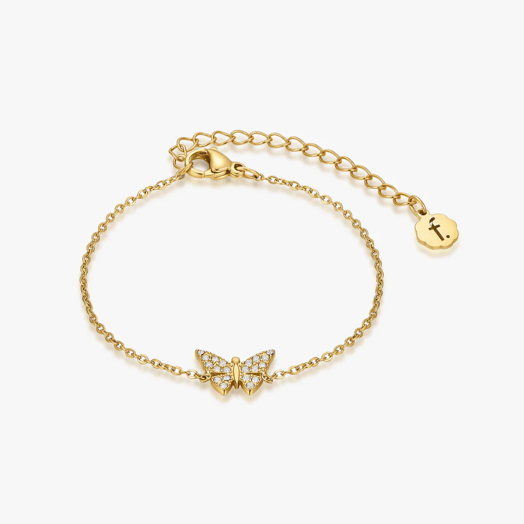 Pave Butterfly Bracelet - Image 6