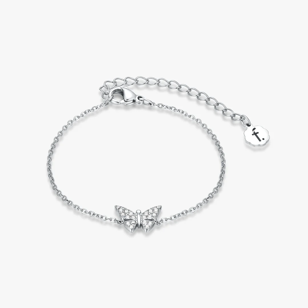 Pave Butterfly Bracelet - Image 7