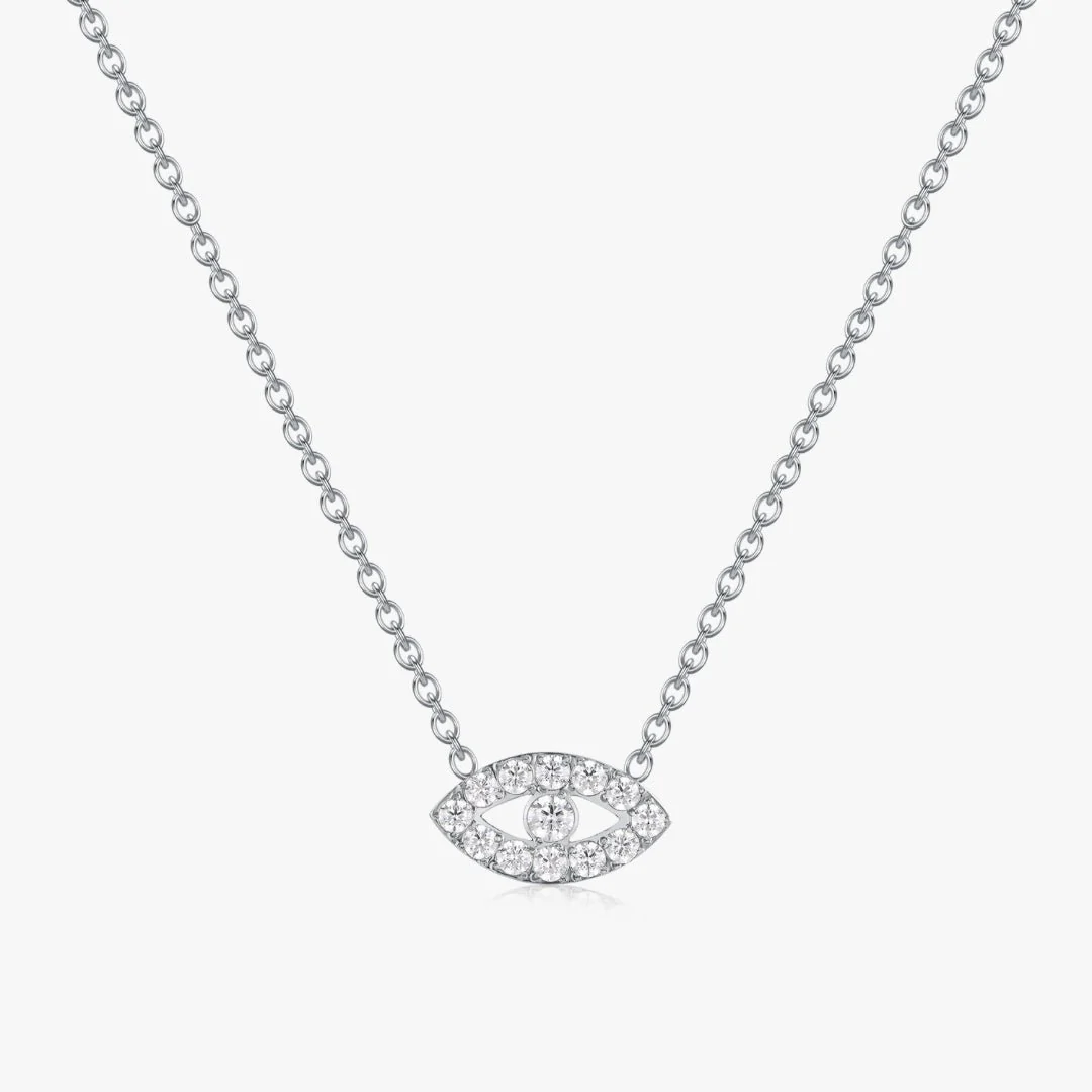 Pave Eye Necklace - Image 4
