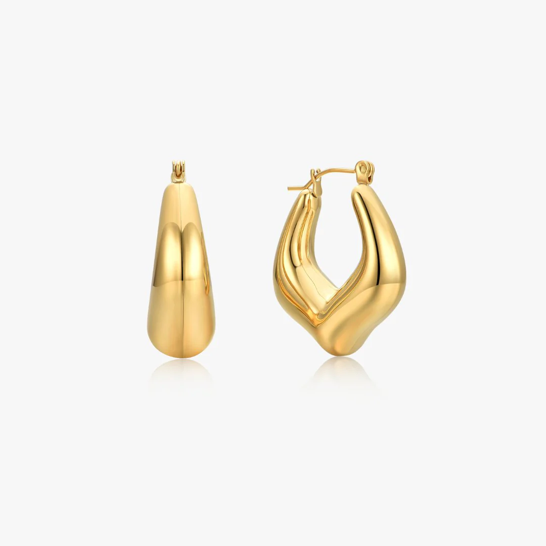 Phoebe Hoop Earrings (Greek Inspired Collection) - Image 5