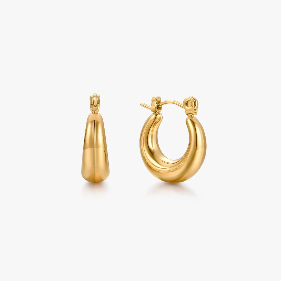 Puffed Mini Earrings - Image 7