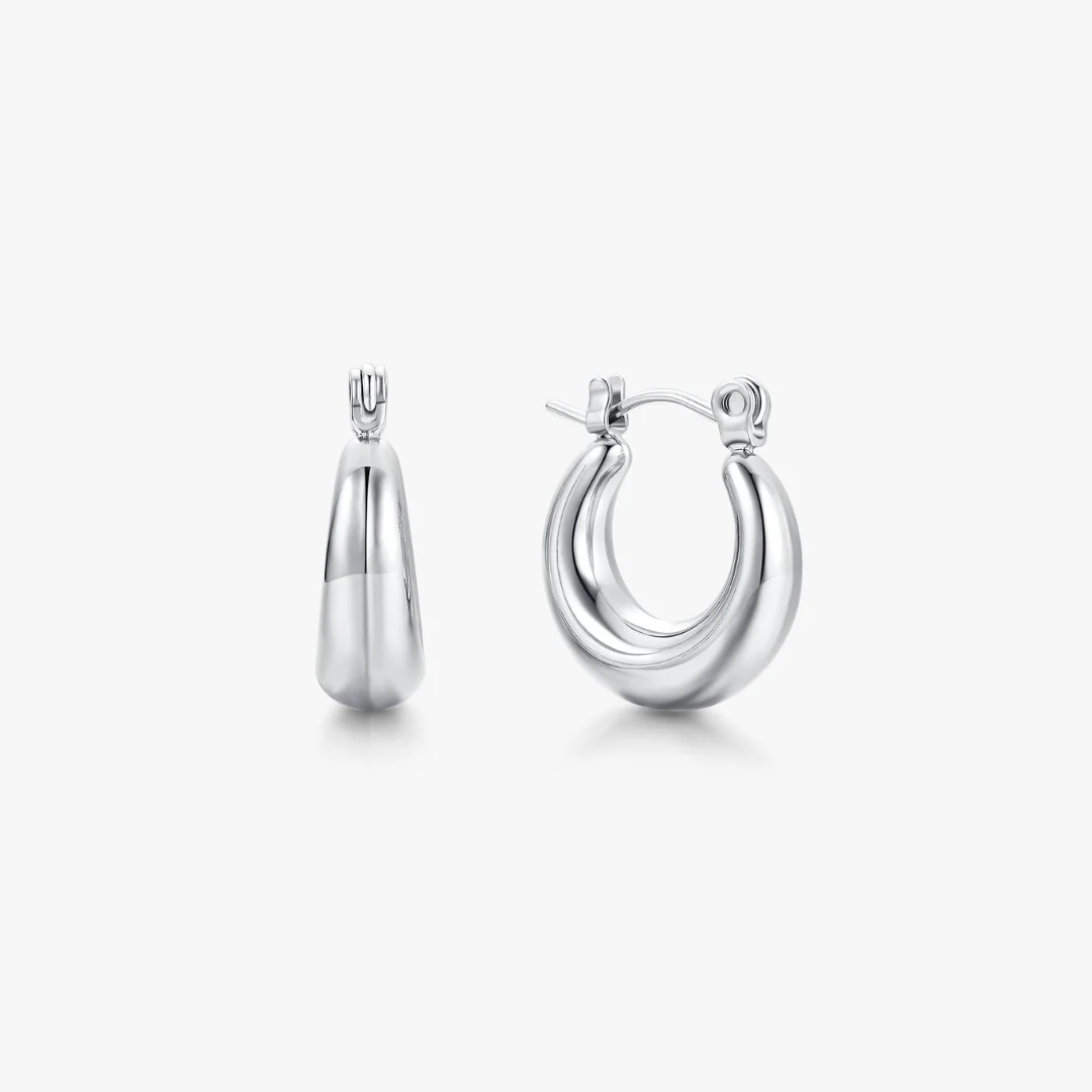 Puffed Mini Earrings - Image 8