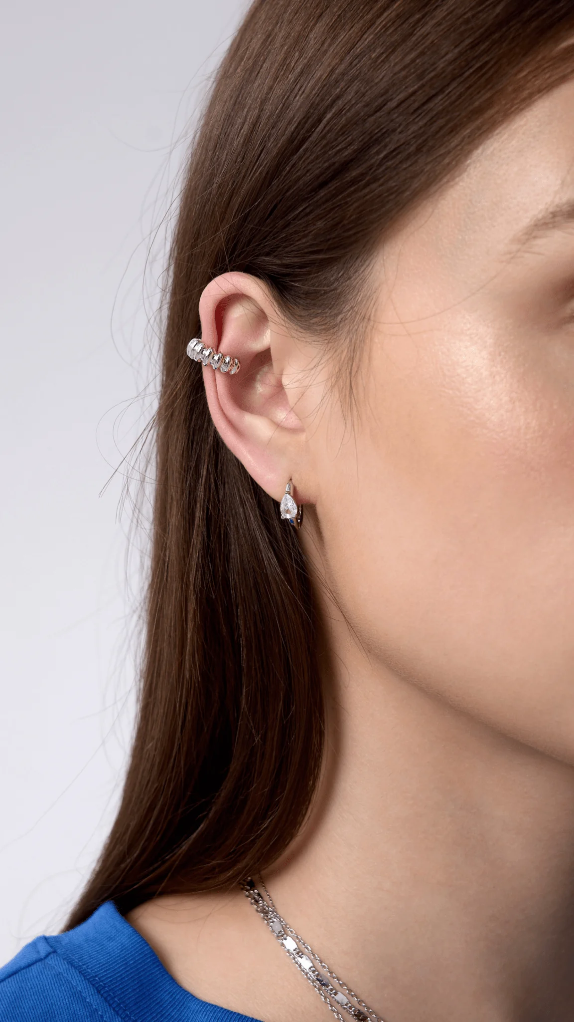 Ribbed Ear Cuff - Image 3
