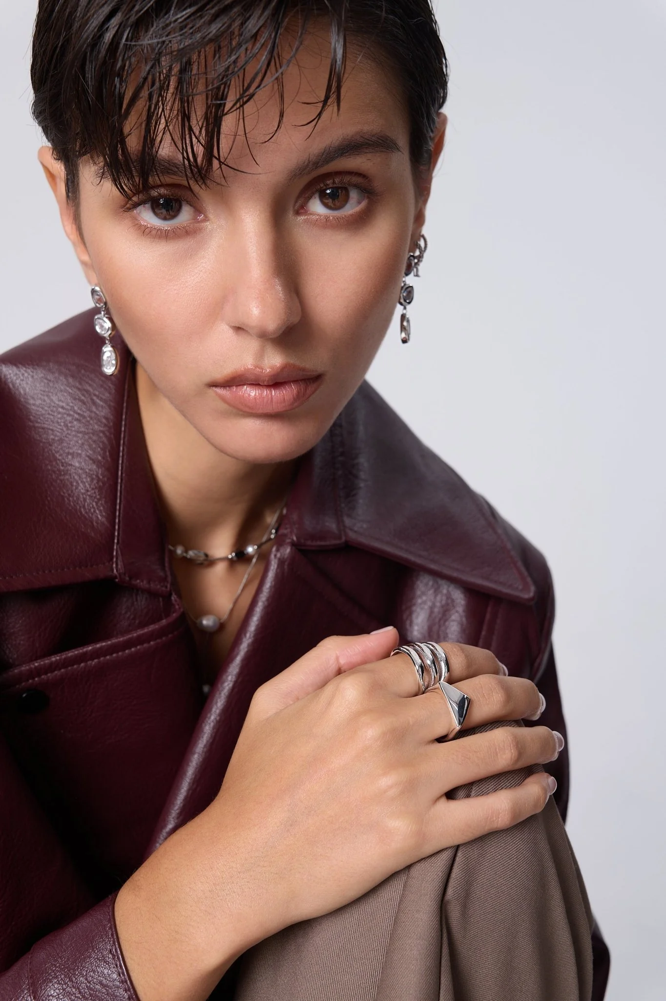 Delaney Triple Layer Ring - Image 4