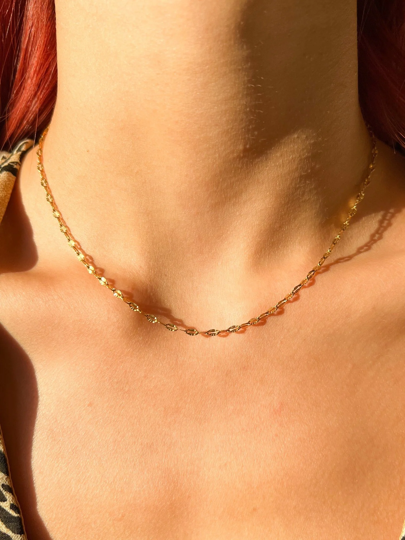 Sequin Chain Necklace - Image 3