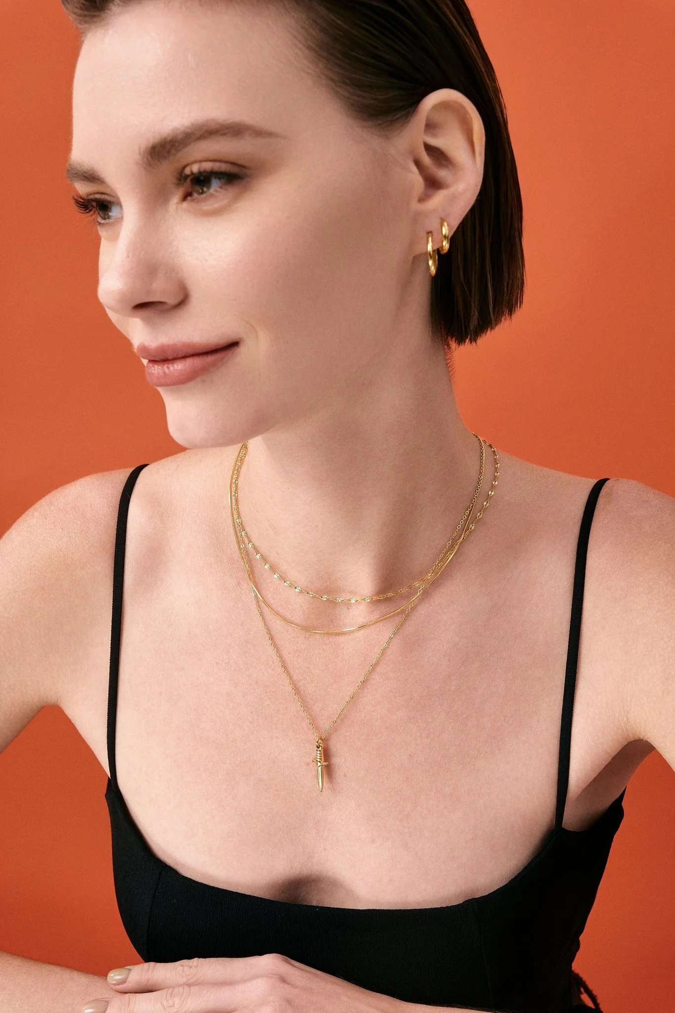 Sequin Chain Necklace - Image 4
