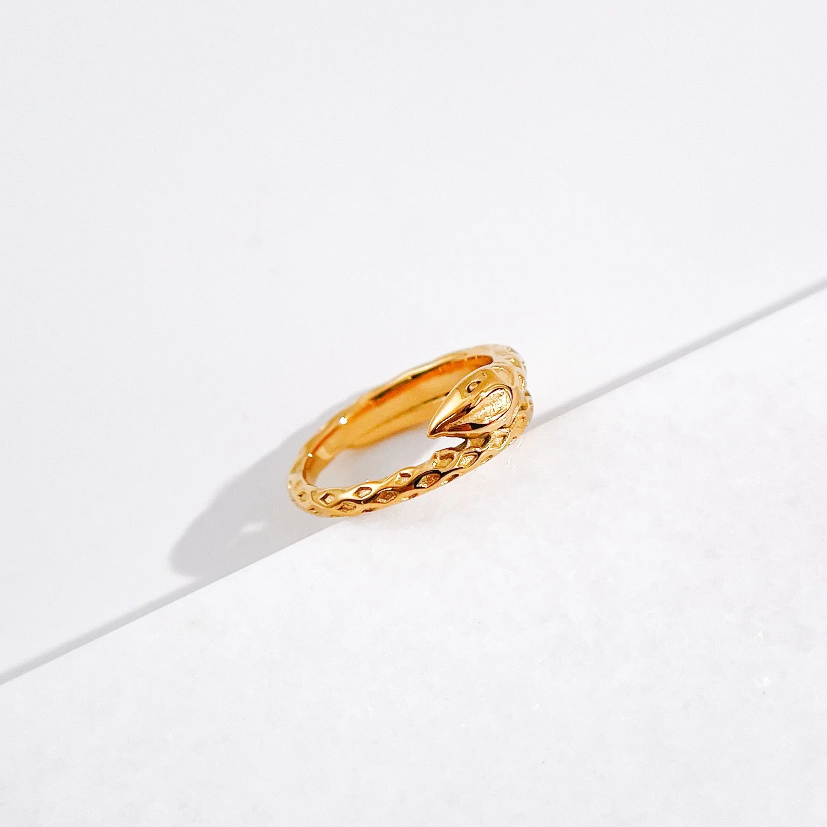 Serpent Ring in Gold - Image 2
