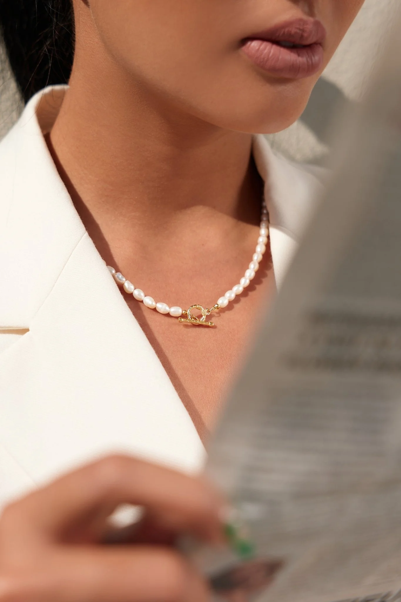 Shay Pearl Necklace - Image 5