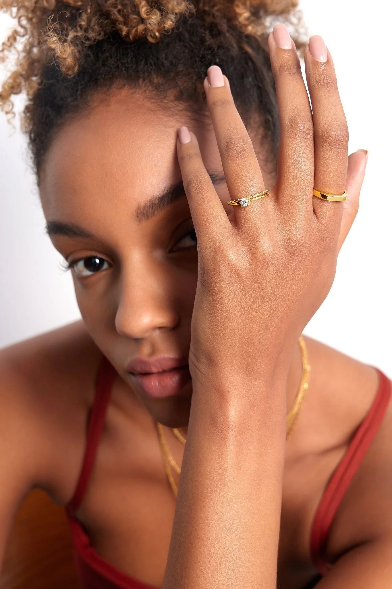 Single Gem 2.0 Ring in Gold - Image 3