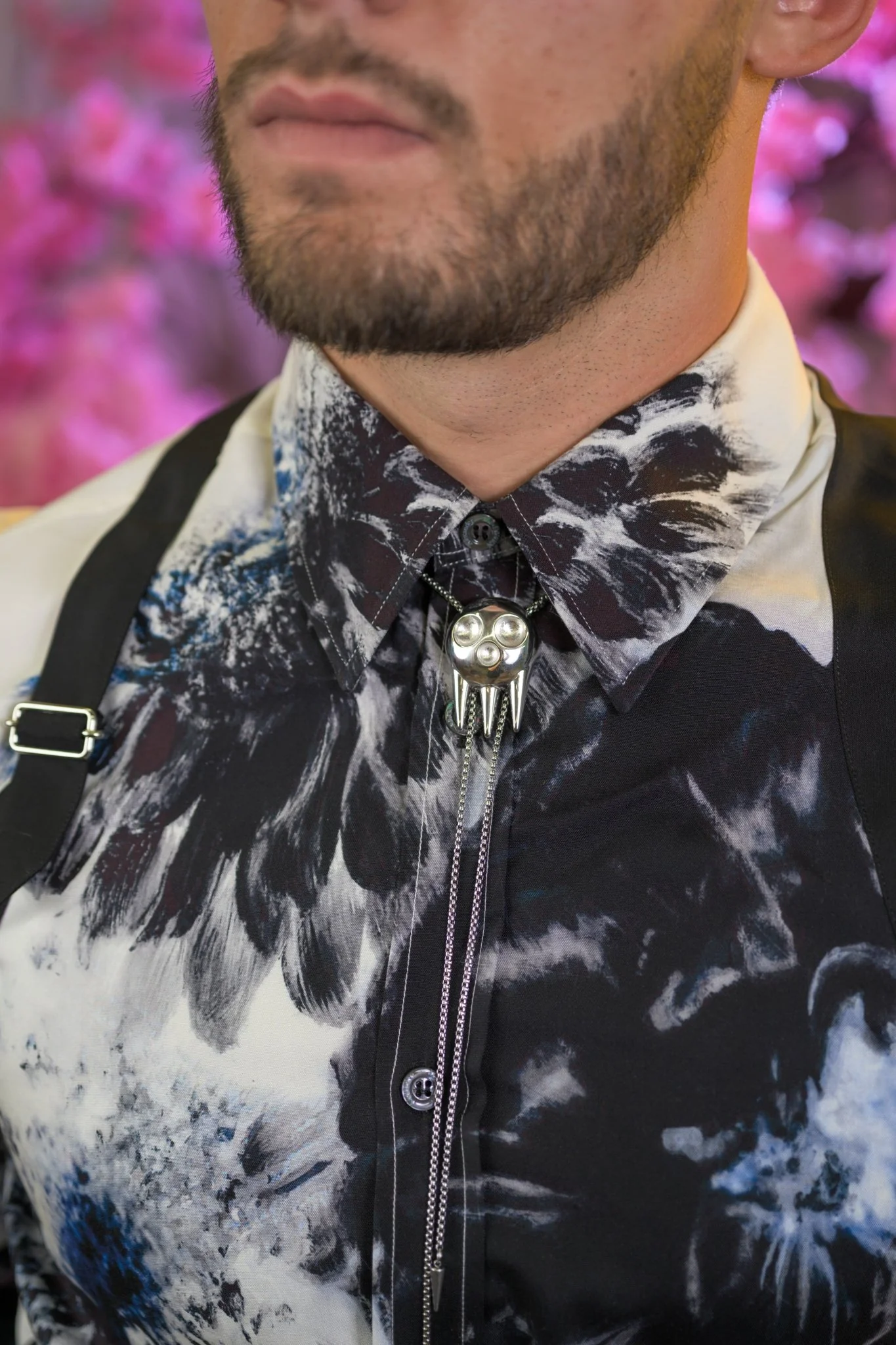 Skull Bolo Necklace (Anime Inspired Collection) - Image 4