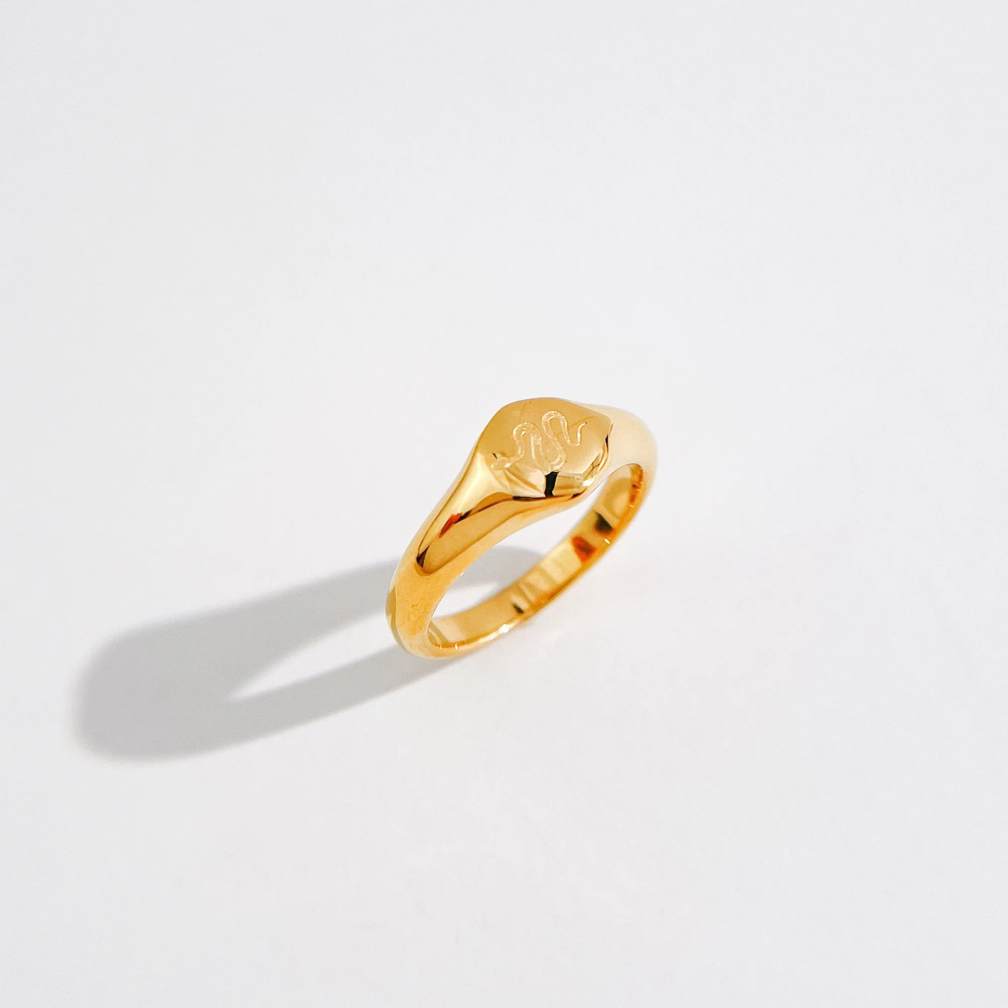 Slitherin Signet Gold Ring - Image 3