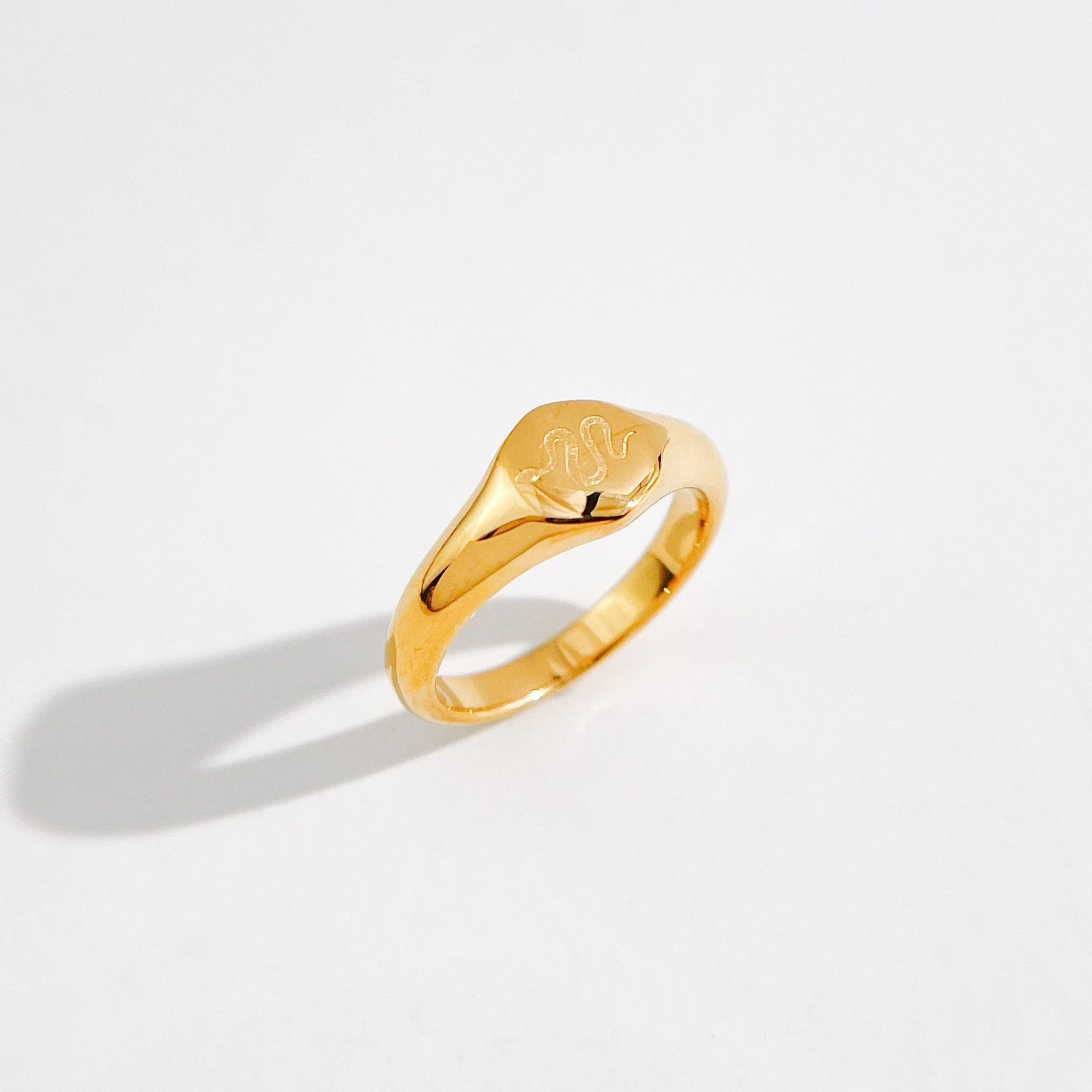 Slitherin Signet Gold Ring - Image 5