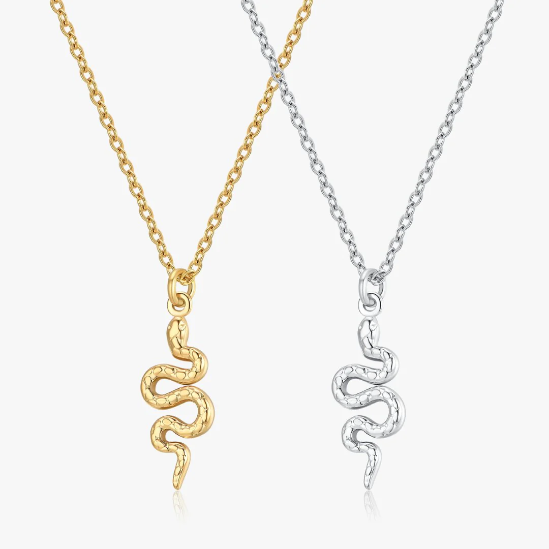 Snake Pendant Necklace
