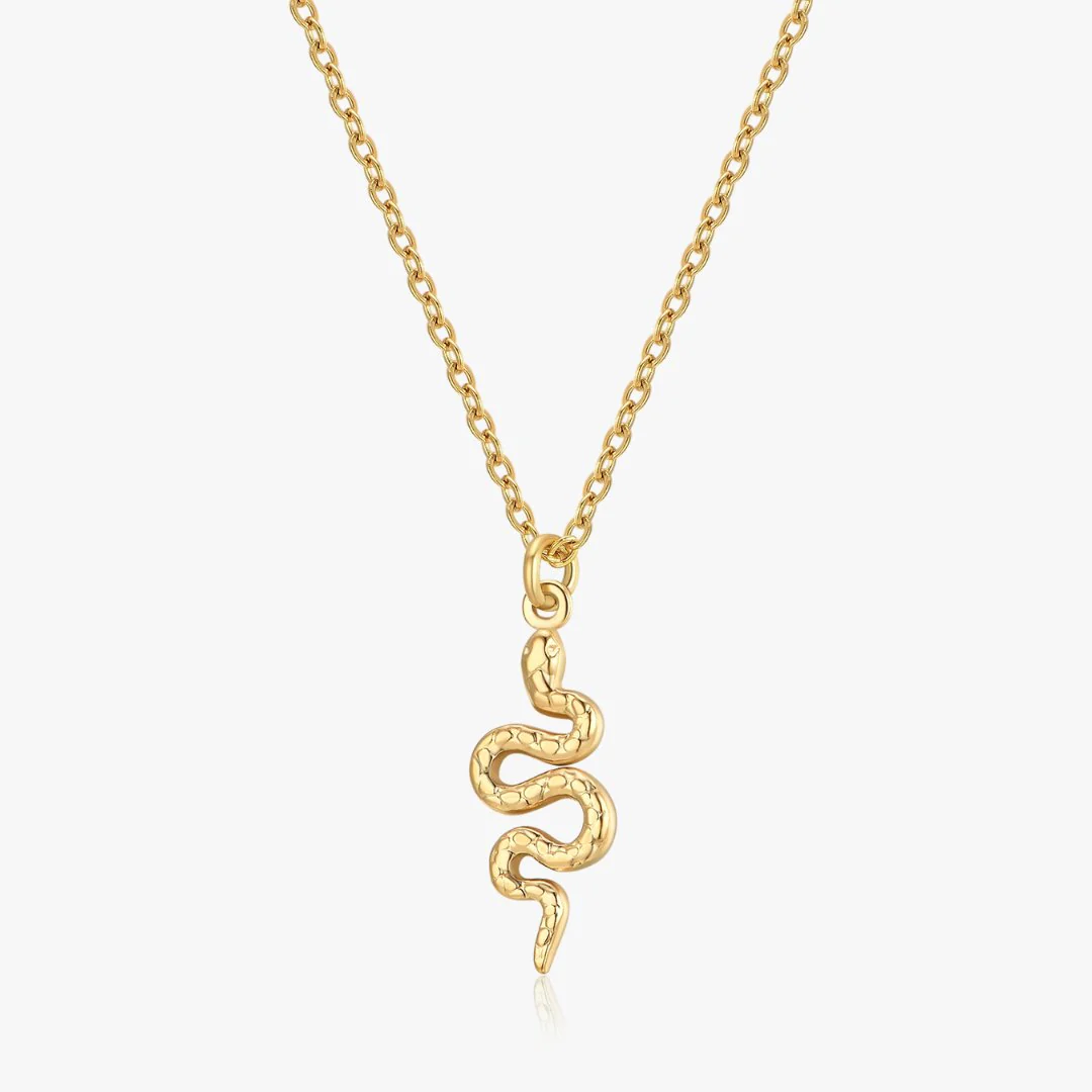 Snake Pendant Necklace - Image 2