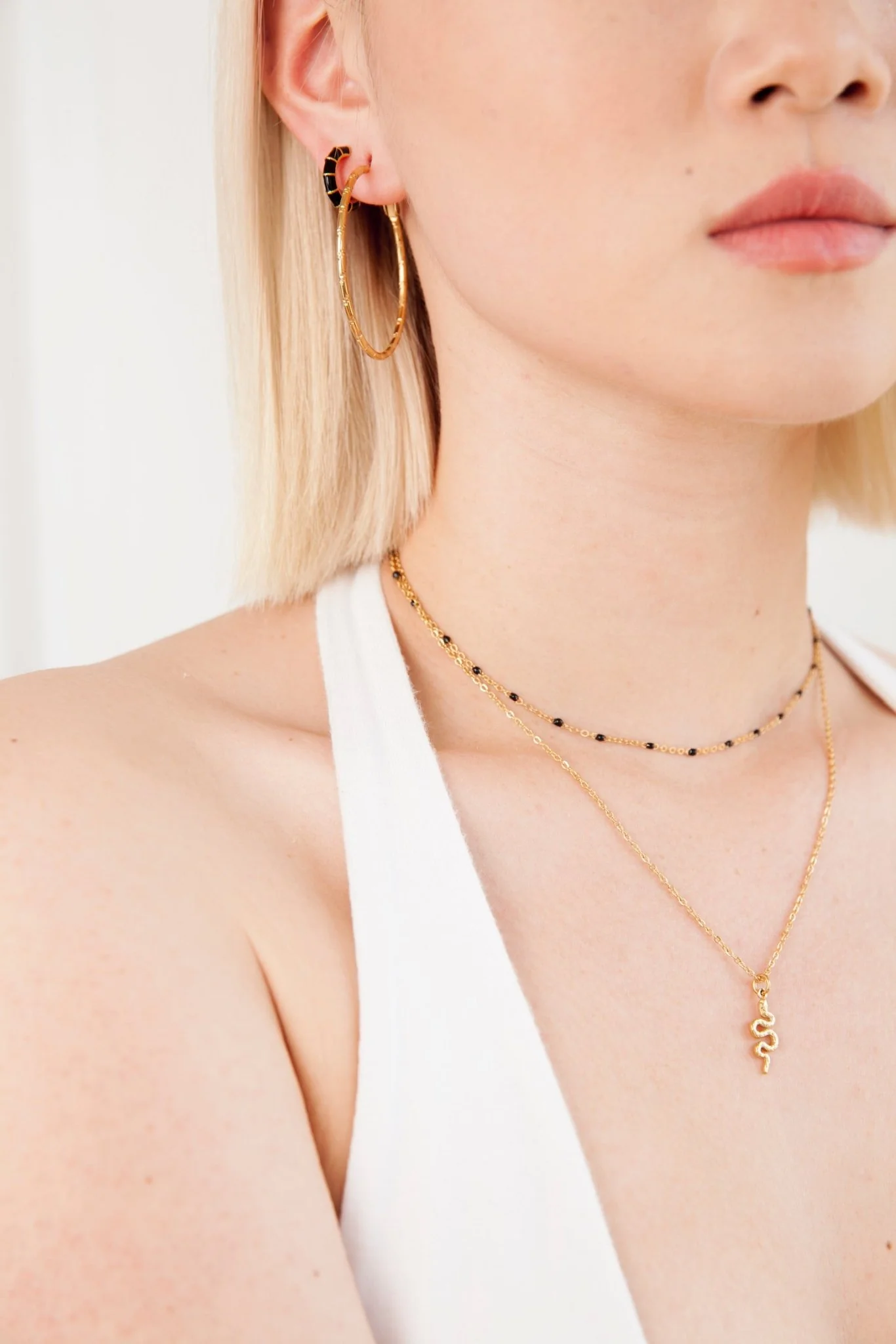 Snake Pendant Necklace - Image 3