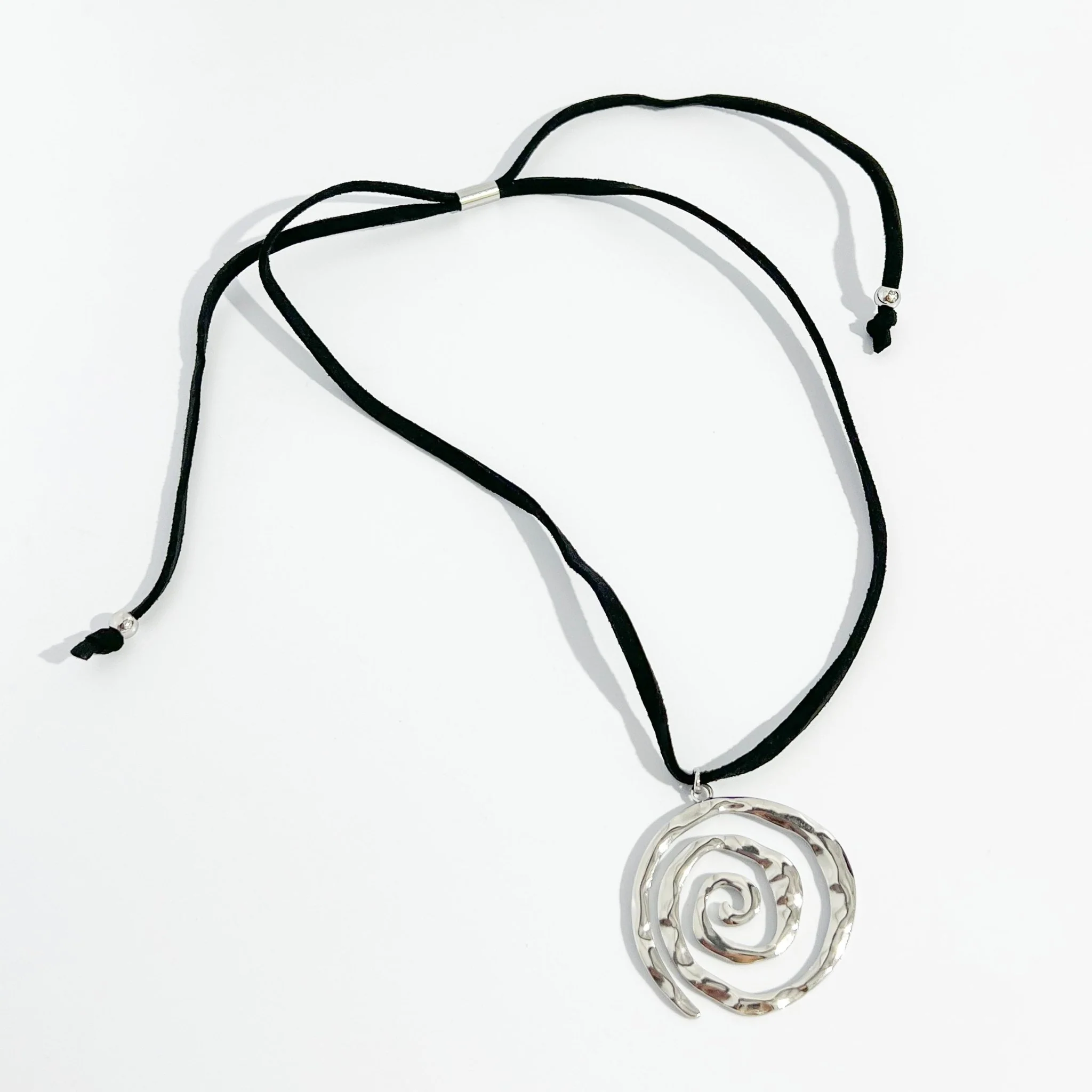 Spiral Adjustable Cord Necklace (Greek Inspired Collection) - Image 8