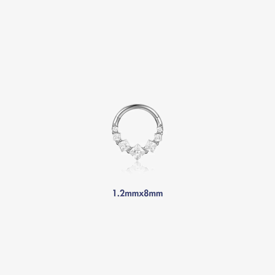 Square Up Titanium Hoop (Single) - Image 4
