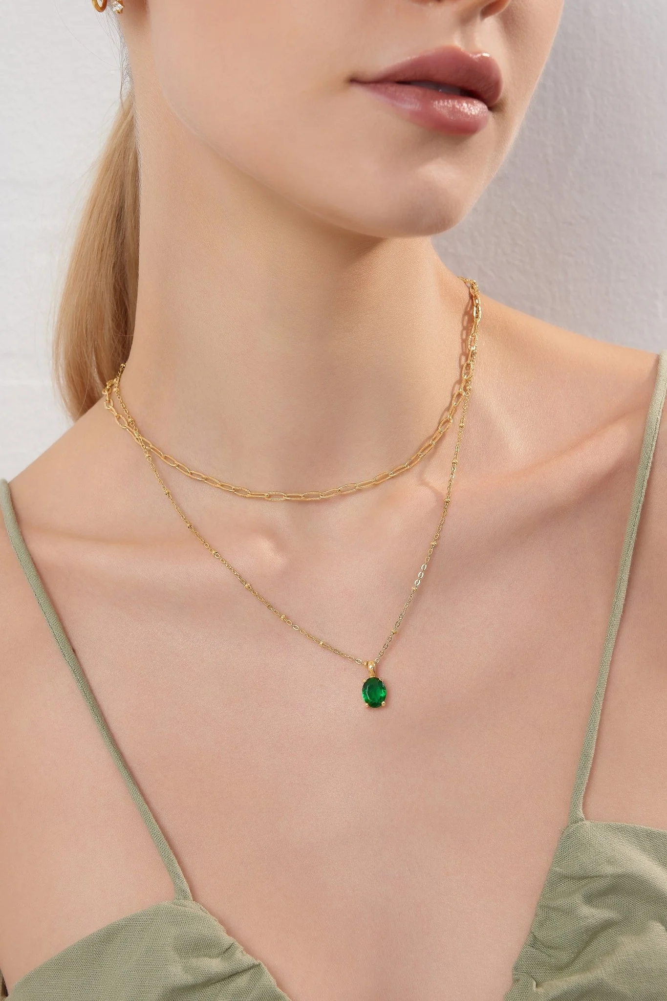 Sunburst Chain Link Necklaces - Image 4