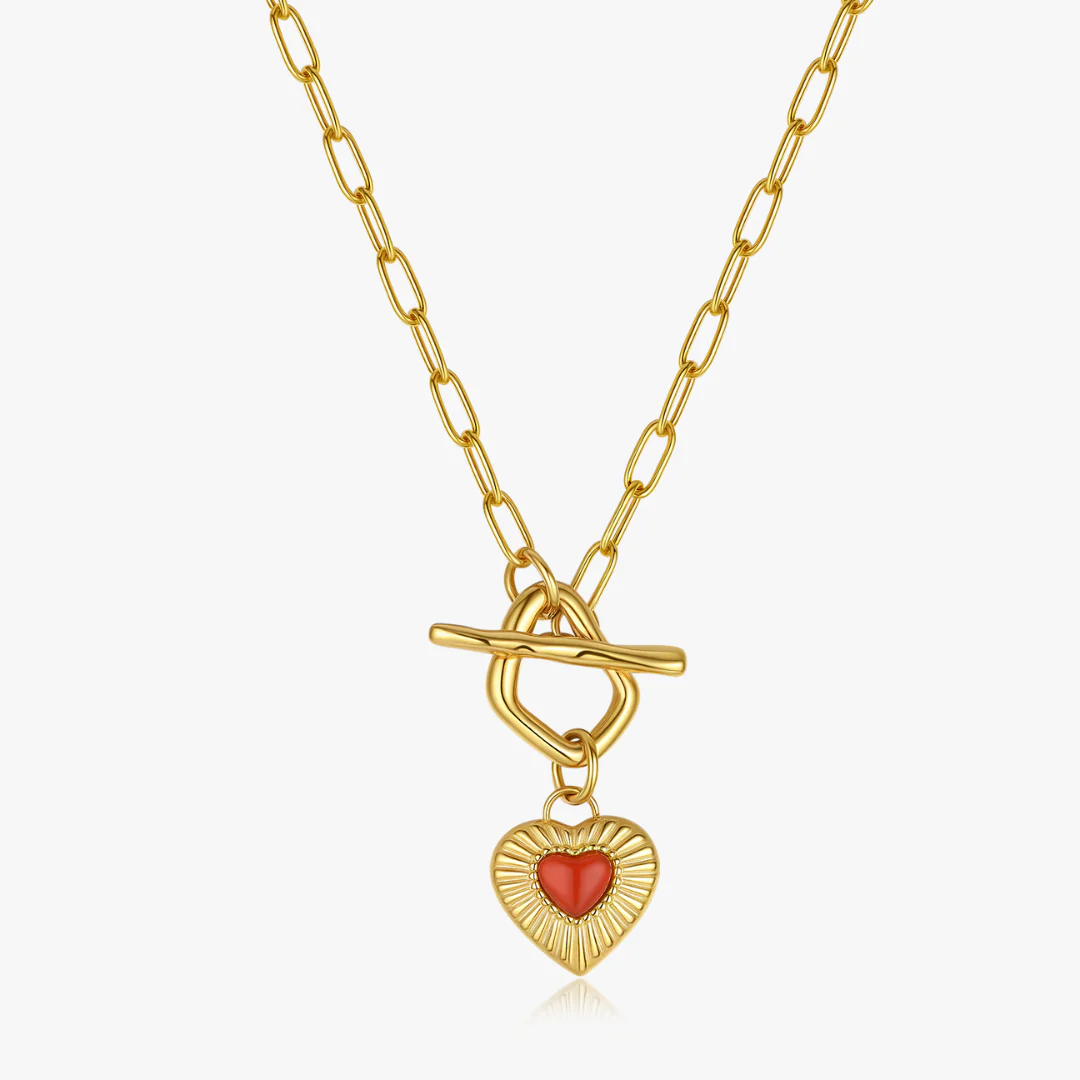 Sunburst Heart Necklace - Image 8