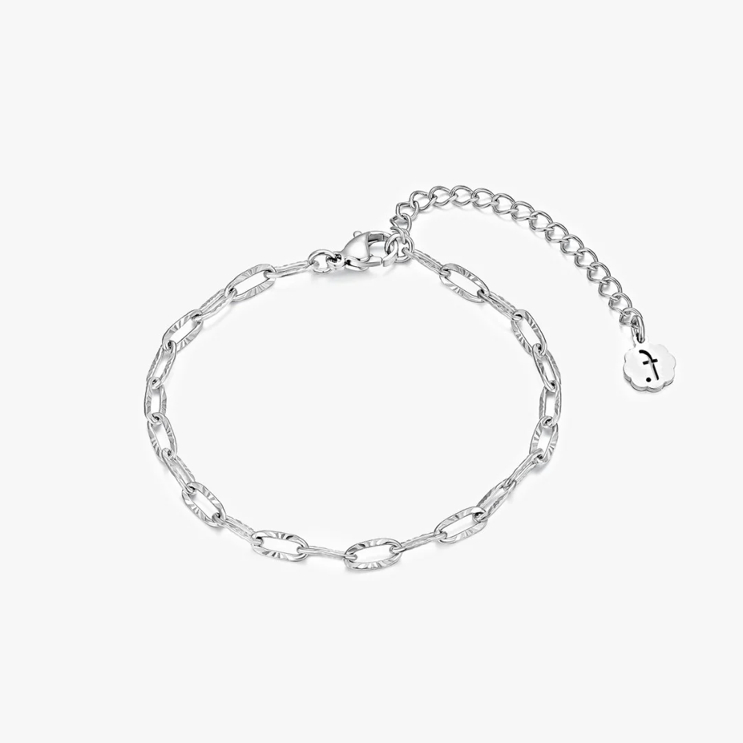 Sunburst Link Chain Bracelet - Image 5