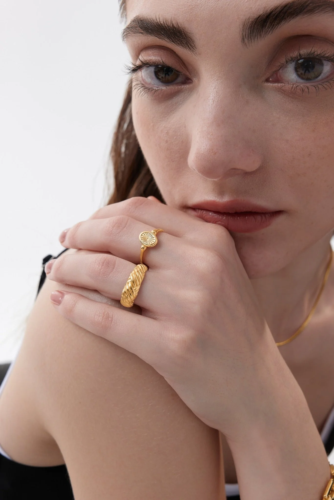 Sunburst Signet Ring (Greek Inspired Collection) - Image 2