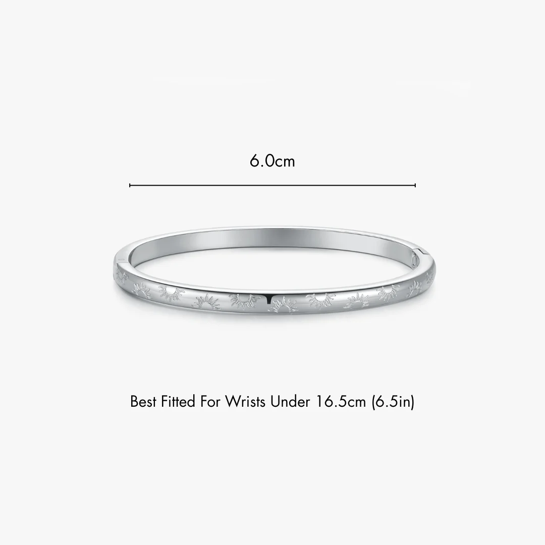 Sunlight Stacker Cuff Bangle Bracelet - Image 12
