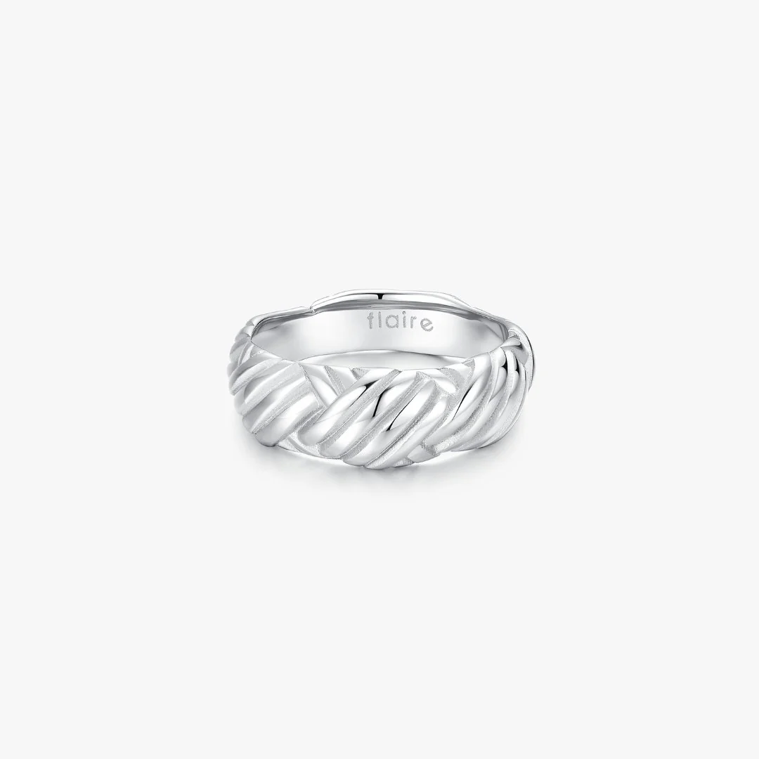 Textured Dome Ring (Greek Inspired Collection) - Image 8