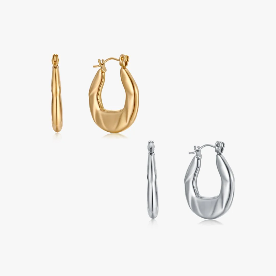 Textured Hoops