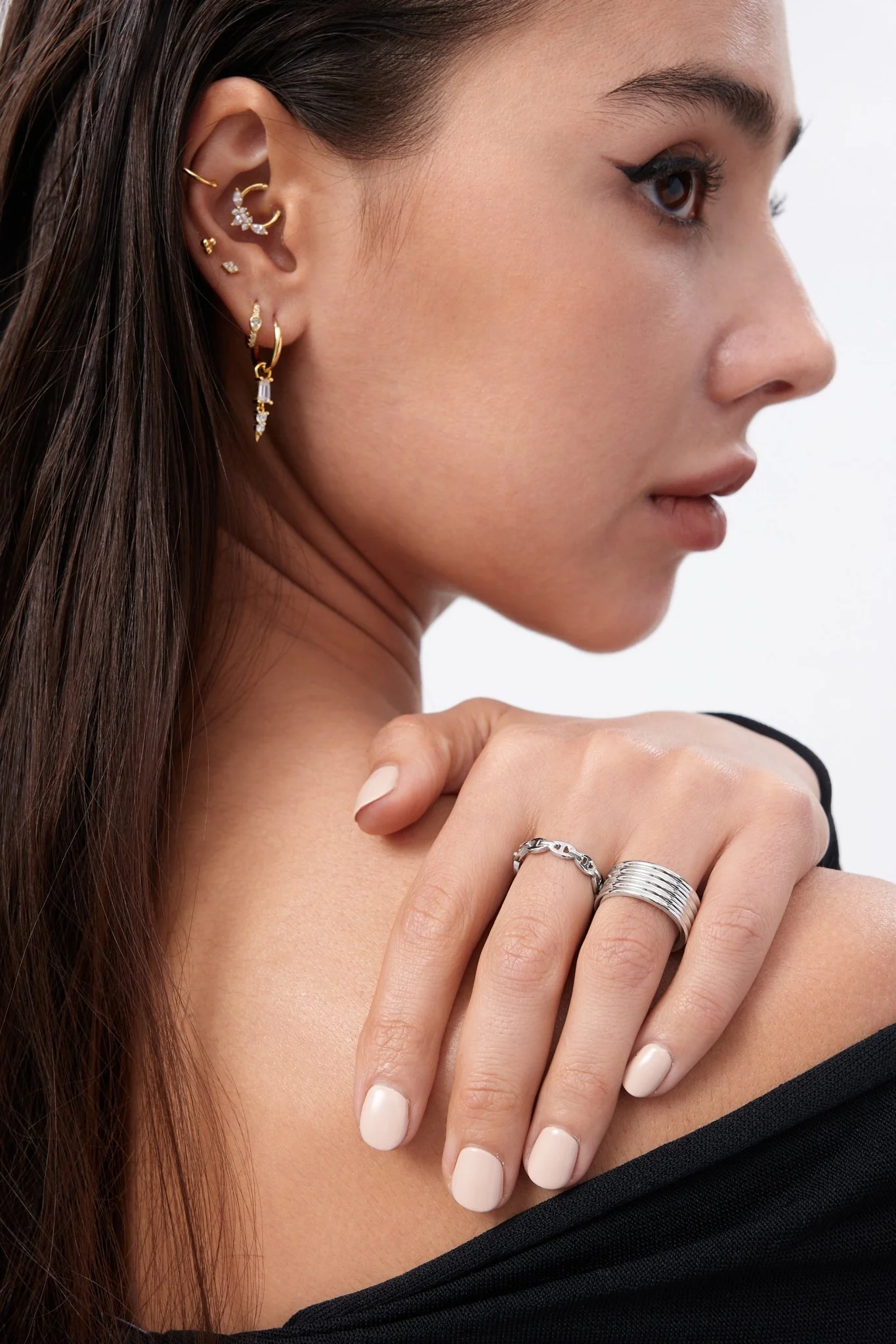 The Maeve Ribbed Ring - Image 5