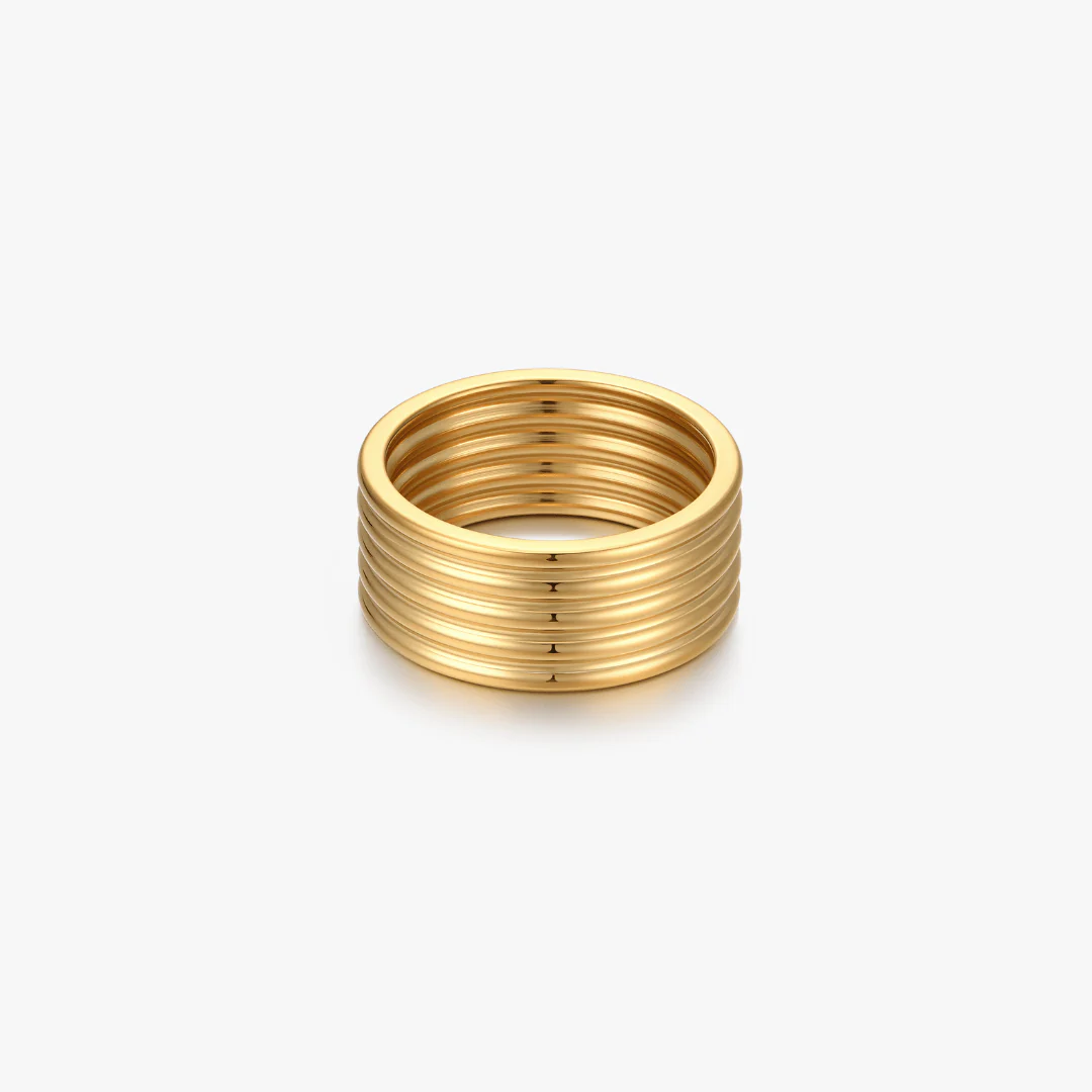 The Maeve Ribbed Ring - Image 7