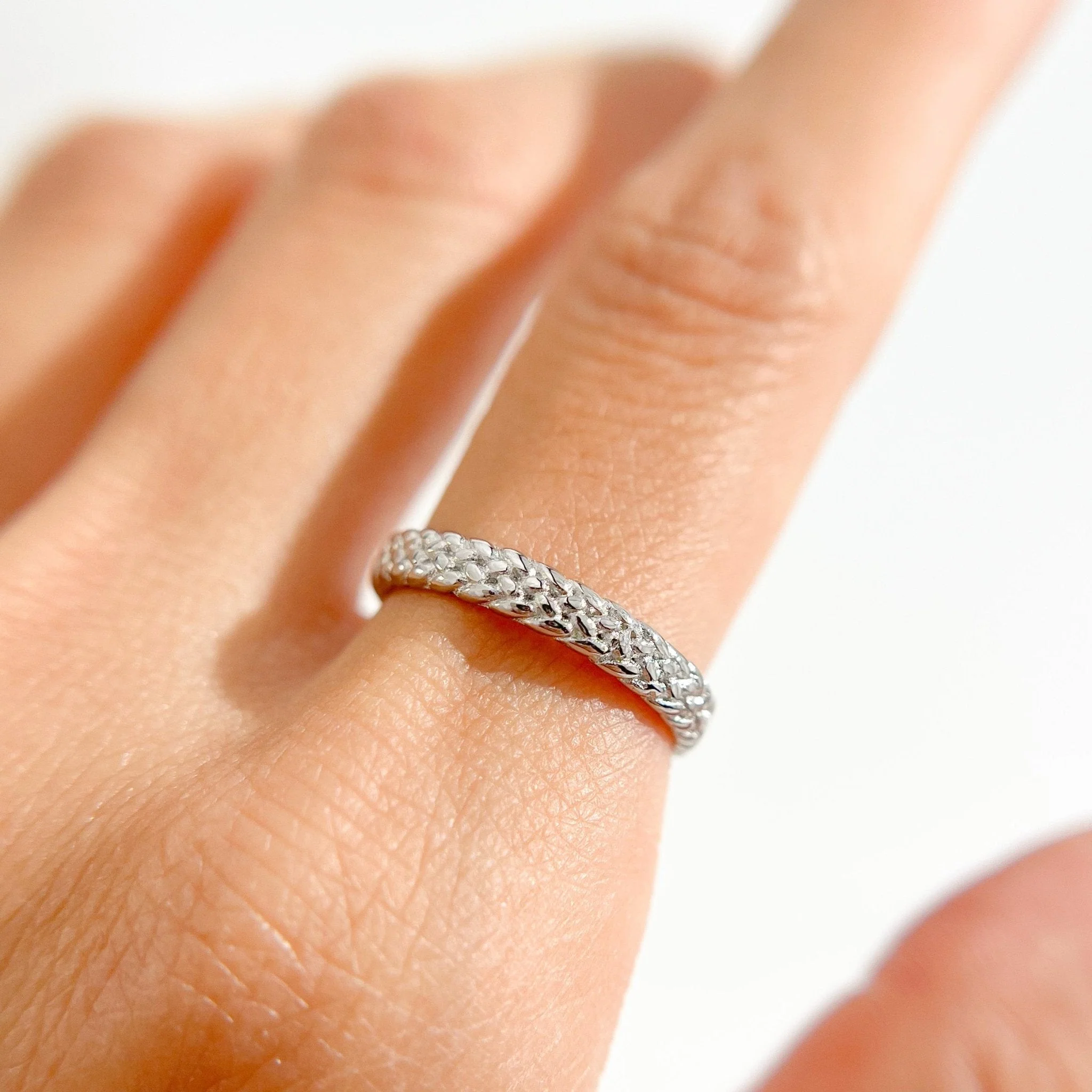 Thin Weave Ring - Image 5