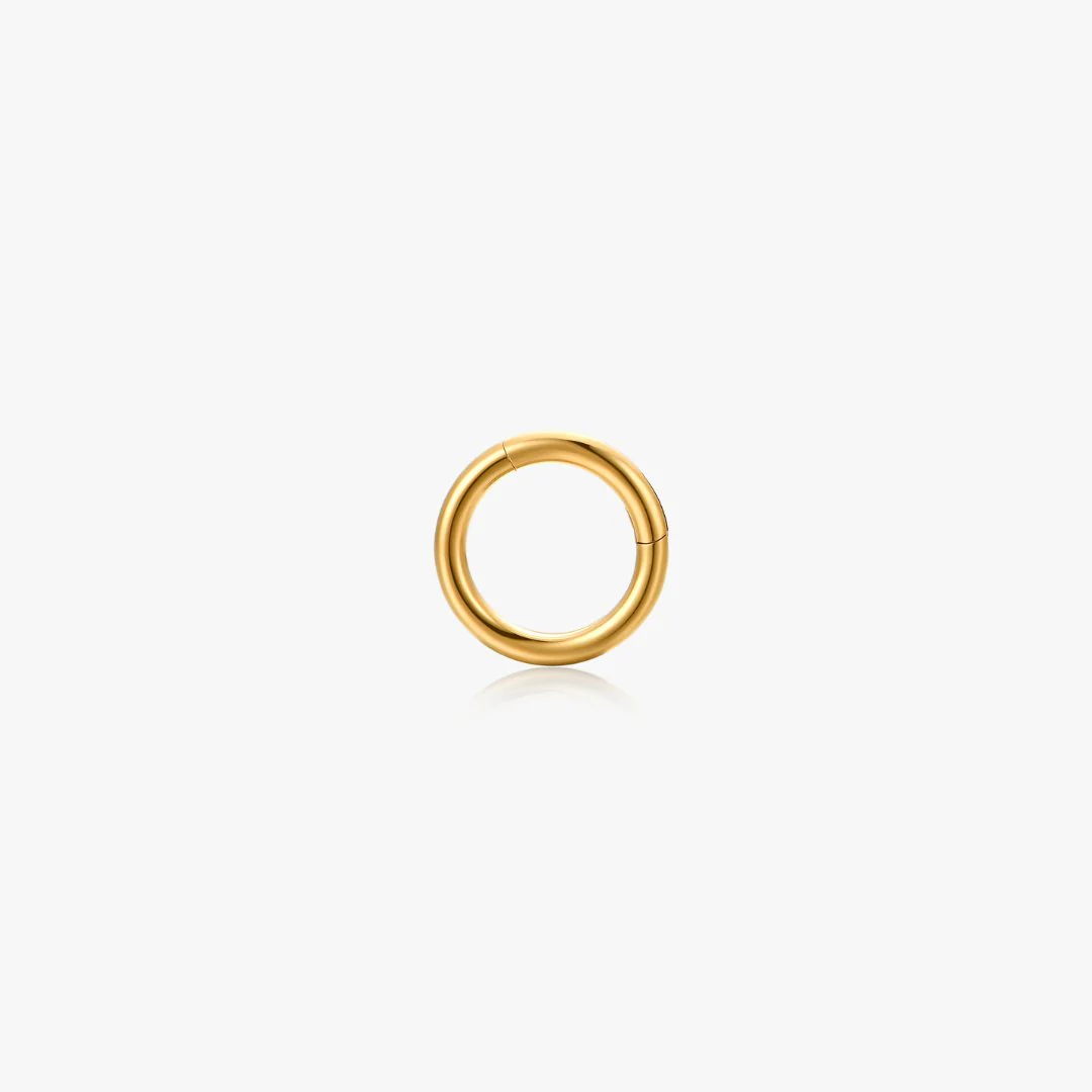 Titanium Clicker Hoops (Single) - Image 6