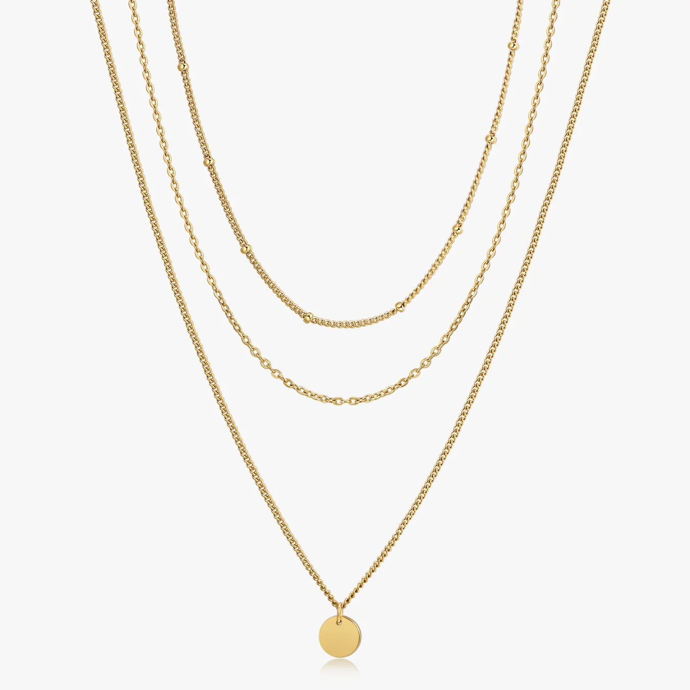 Triple Layered Necklace - Image 5